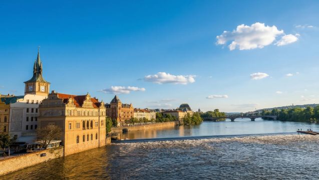 Prague: Charles Bridge Audio Guide with Tower Entry Ticket