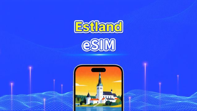 Estland eSIM | Hög hastighet | 5G/4G | Daglig förbrukning/Datapaket | 1-30 dagar | 24 timmar | QR-kod