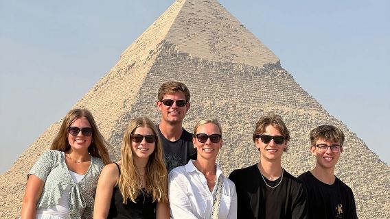 Half-day Trip to Pyramids and the Sphinx with Camel ride