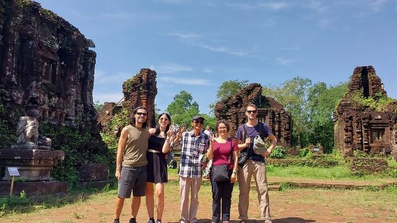 My Son Sanctuary & Boat Trip Small Group Hoi An7h30/Da Nang6h30