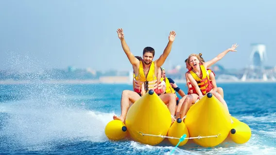 Banana Boat at Cenang Beach langkawi