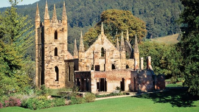 Lawatan sehari ke tapak bersejarah Hobart dan Port Arthur di Tasmania, Australia, serta Semenanjung Tasman.