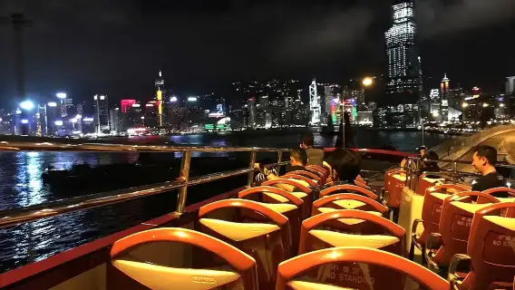 GOLDSPARK香港開篷巴士夜遊&廟街夜市