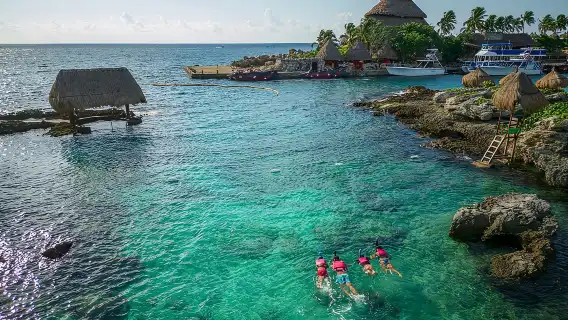 Xcaret Park Day Trip, transportation and Cultural Night Show