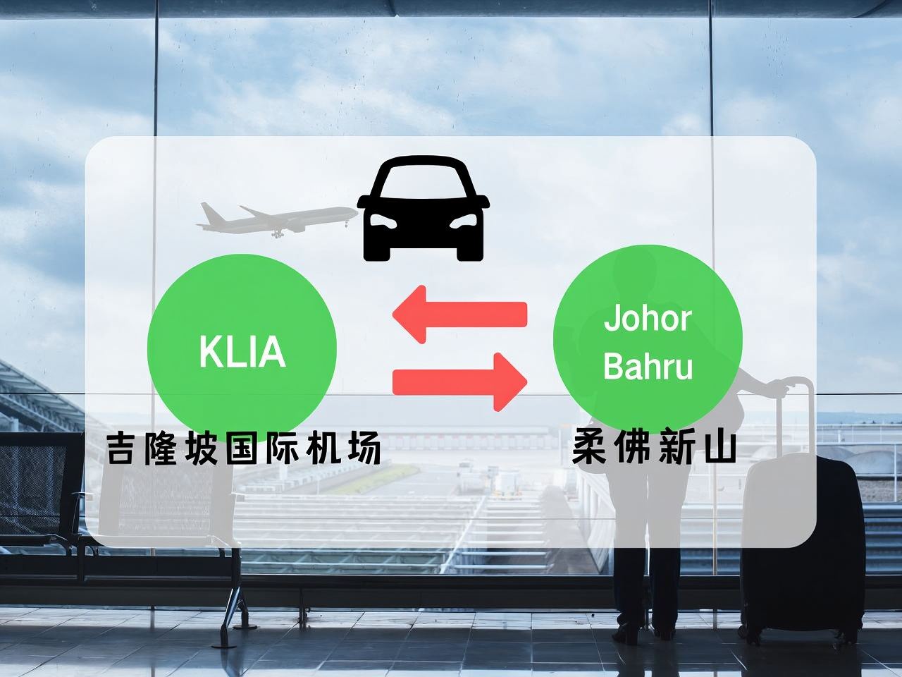 Point-to-Point Private Car Transfer between KLIA And Johor Bahru