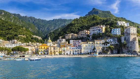 Desde Nápoles: excursión compartida de un día a Sorrento y la costa de Amalfi