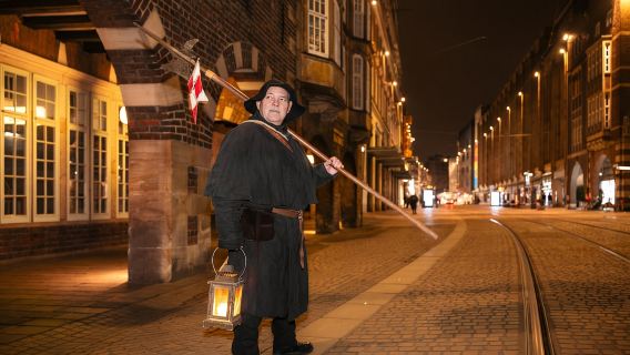 Bremen: Rundgang auf Deutsch mit dem Nachtwächter