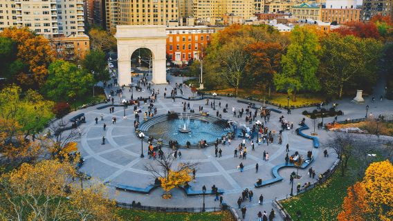 紐約公共圖書館+自然歷史博物館+華盛頓廣場公園+華爾街