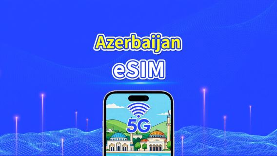 Azerbaijan eSIM | 5G/4G | Day Pass/Total Data Package | 1–30 days | 24-Hour Billing | QR code
