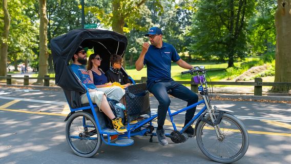 Central Park Film Spots and Celebrity Homes Pedicab Tour