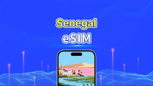 eSIM do Senegal | 4G | Dados de alta velocidade | 24 horas | Dias opcionais | Código QR