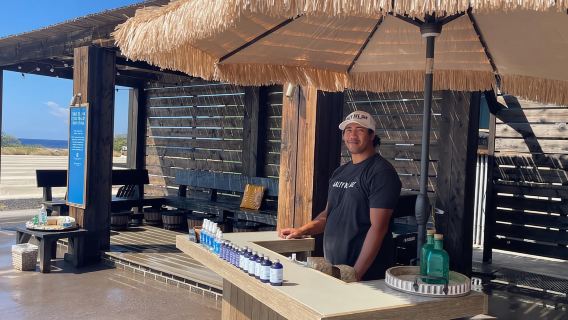 Kona Salt Farm: Diepzee Koud Water Minerale Voetbad