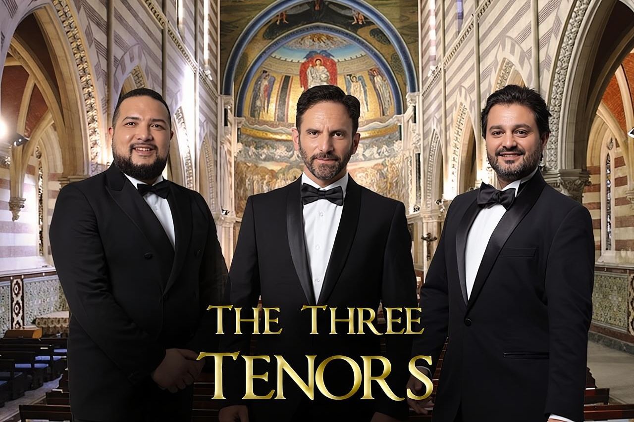 Il concerto dei Tre Tenori a San Paolo entro le Mura
