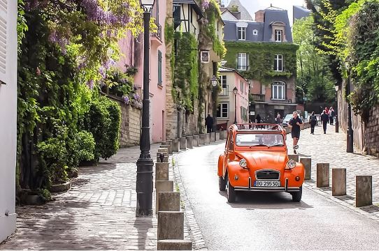 Pengembaraan 2CV Vintage: Lawatan Rahsia Paris 2-Jam