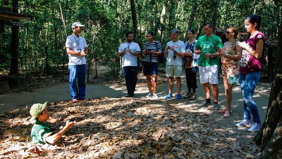 Cu Chi tunnels full-day shore excursion from Ho Chi Minh port