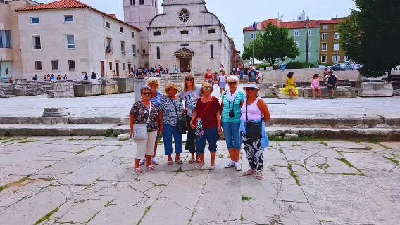 Visite de la ville de Zadar (120 min à pied)