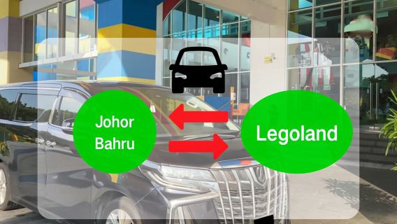 Transfert privé direct en voiture entre Johor Bahru et Legoland Johor