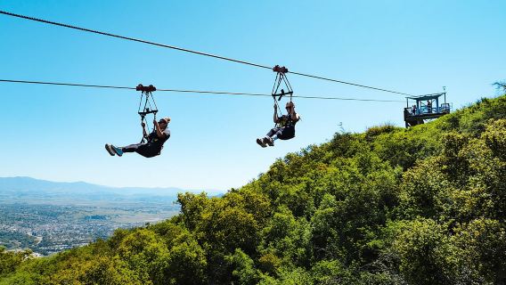 Epic Zipline Tour near Santa Barbara