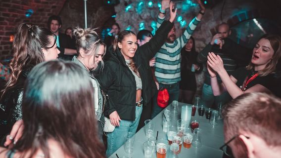 Krakow Pub Crawl with 1 Hr of unlimited alcohol & 4 clubs/pubs