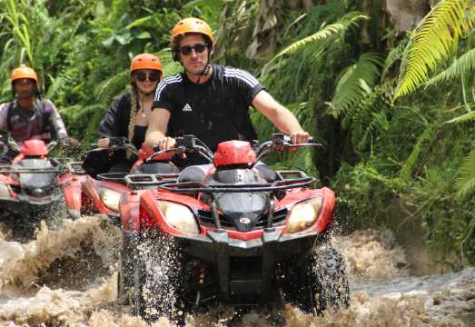 Bali Ubud Ayung River Rafting Kuber ATV Experience Single and Tandem Riding