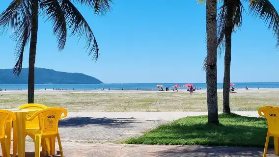 ทัวร์หาดซานโตสและกัวรูจา - 8 ชั่วโมง - รับที่เซาเปาโล