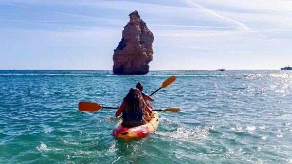 Benagil: tour guidato in kayak alle grotte di Benagil e ai luoghi segreti