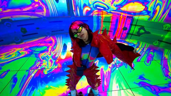 Tour della Dubai House of Hype e crociera con cena in dhow nella Marina con trasferimento privato