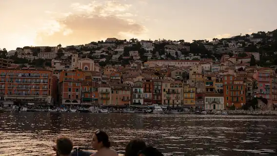 Nice: Sunset Boat Tour with Wine and Local Snacks