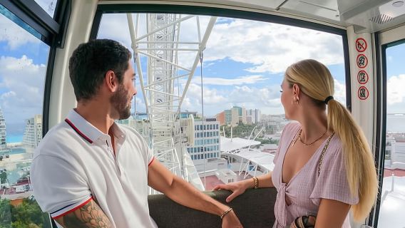 Cancún: Columbus Dinner Cruise and Sky Wheel Pass Go