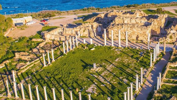 Desde Limassol: Famagusta con Salamina y la ciudad fantasma de Varosha