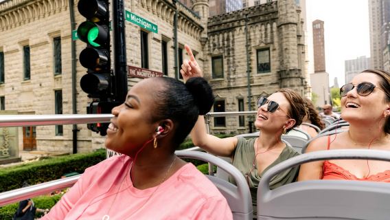 Chicago: Lawatan Bersiar-siar Hop-on Hop-off dengan Bas Terbuka
