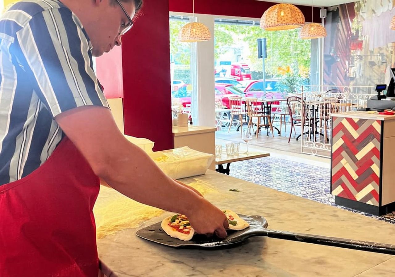 Como: Premium-Pizza-Backkurs in einer Pizzeria