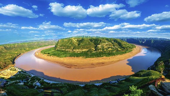 梁家河+黃河乾坤灣設施+文安驛鎮一日遊【知青窯洞+精品小團】