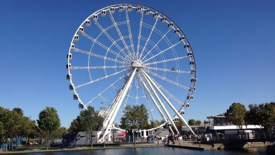 加拿大蒙特婁地下城+美術博物館+彩繪街+摩天輪現代之旅