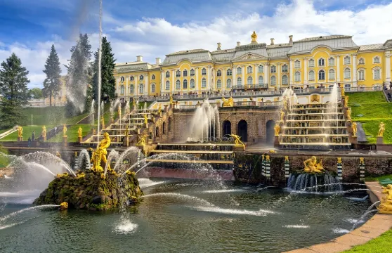 聖彼得堡夏宮花園+喀琅施塔得+冬宮一日遊