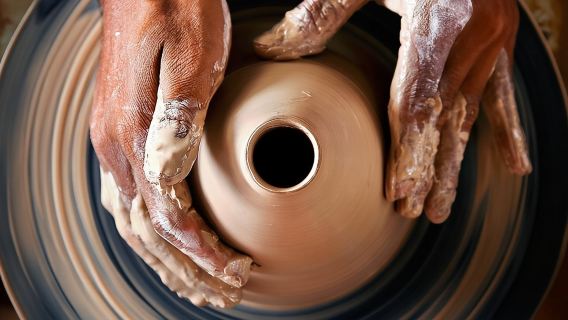 Cambodian Pottery Class in Siem Reap