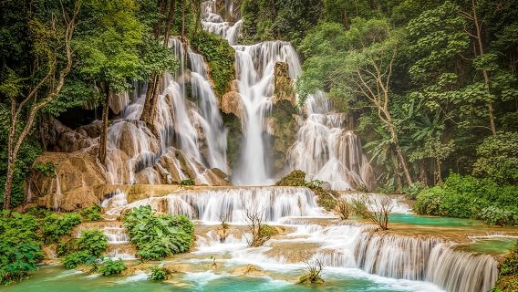 Luang Prabang City Tour & Kuang Si Waterfalls