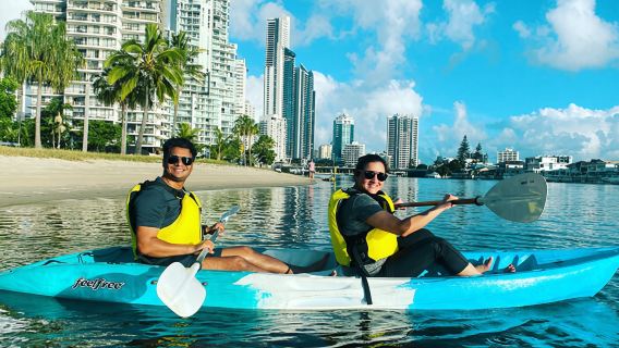 골드코스트 방파제섬 카약 체험 [스노클링 포함/돌고래 조우 확률 80%/다양한 해양생물 조우/ 카약 체험 불필요/여러 기간 이용 가능]