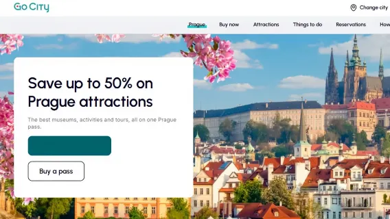 Prag City Pass Tschechien [Offizielle Tickets + über 30 Sehenswürdigkeiten inkl. Prager Burg/Zoo Prag/Hop-on-Hop-off-Bus u. v. m.]