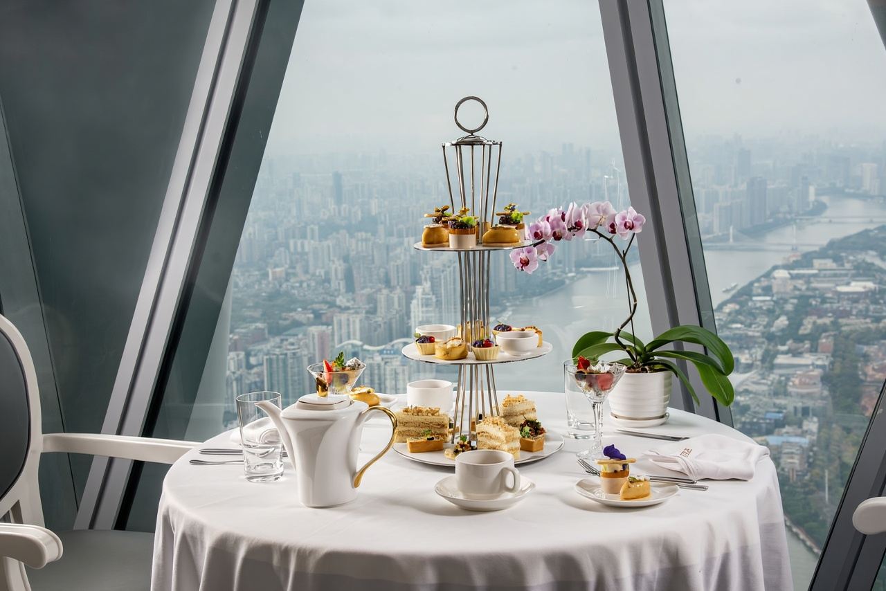 Canton Tower Revolving Restaurant|Lutetia French Restaurant|Afternoon tea
