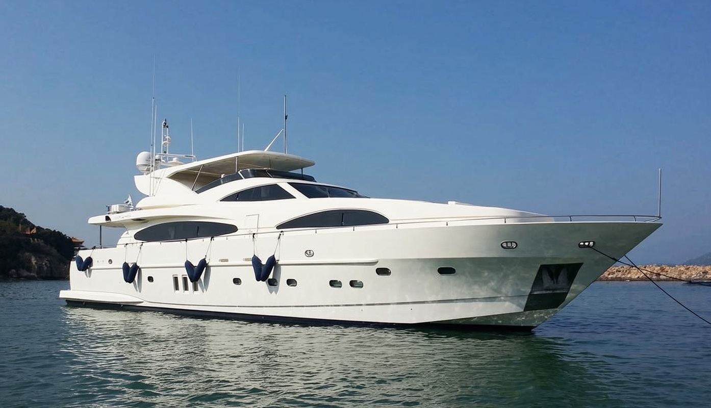 Hong Kong Yacht Charter: 102ft Luxury Yacht Rental (Capacity: 40) - Group Cruise with Jacuzzi, Spacious Deck, Paddleboard/Kayak & Fun Party