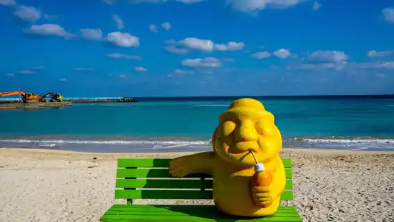 橘子咖啡+正房瀑布+獨立岩+偶來市場一日遊【包車團行程可調】