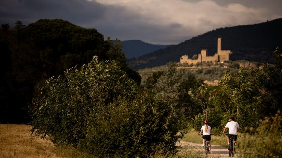 Castiglion Fiorentino: Geführte E-Bike-Tour durch die Toskana