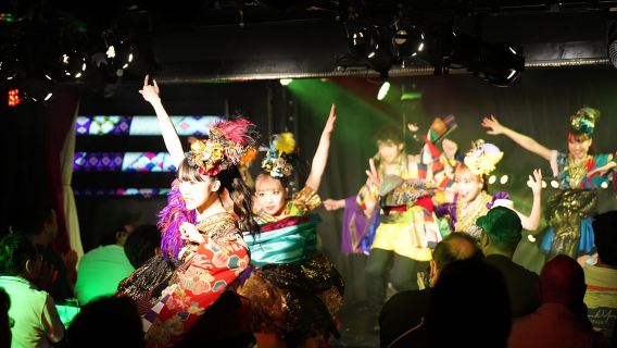 Yokohama: MARIN ROCKET Dance Cabaret Show with Drinks