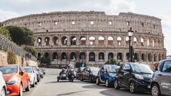 Roma: Lo más destacado del recorrido en Vespa Sidecar con café y helado