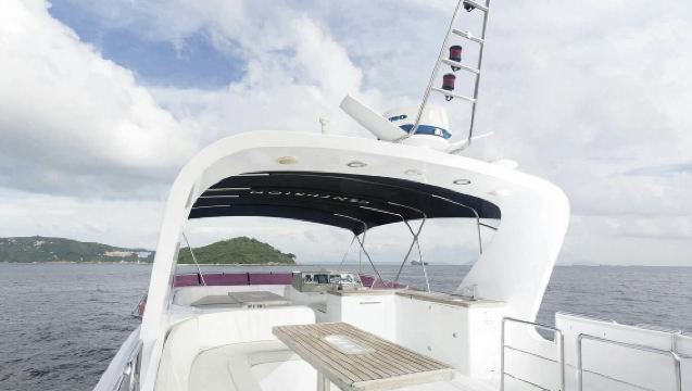 【香港遊艇包船出海】香港75呎西式豪華遊艇包船出海觀光娛樂或夜遊維港～暢享水上娛樂與海景～盡覽維港天際