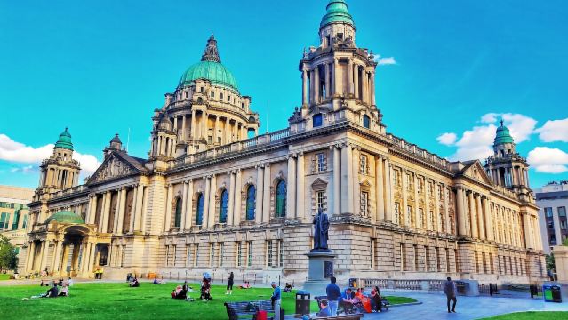 Service d'envoi des bagages à Belfast, Irlande du Nord, Royaume-Uni