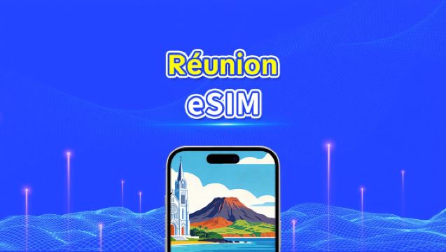 Reunion Adası eSIM | Yüksek Hızlı İnternet | 4G | Günlük Paket/Veri Paketi | 24 Saat Faturalandırma | 1-30 Gün | QR Kodu