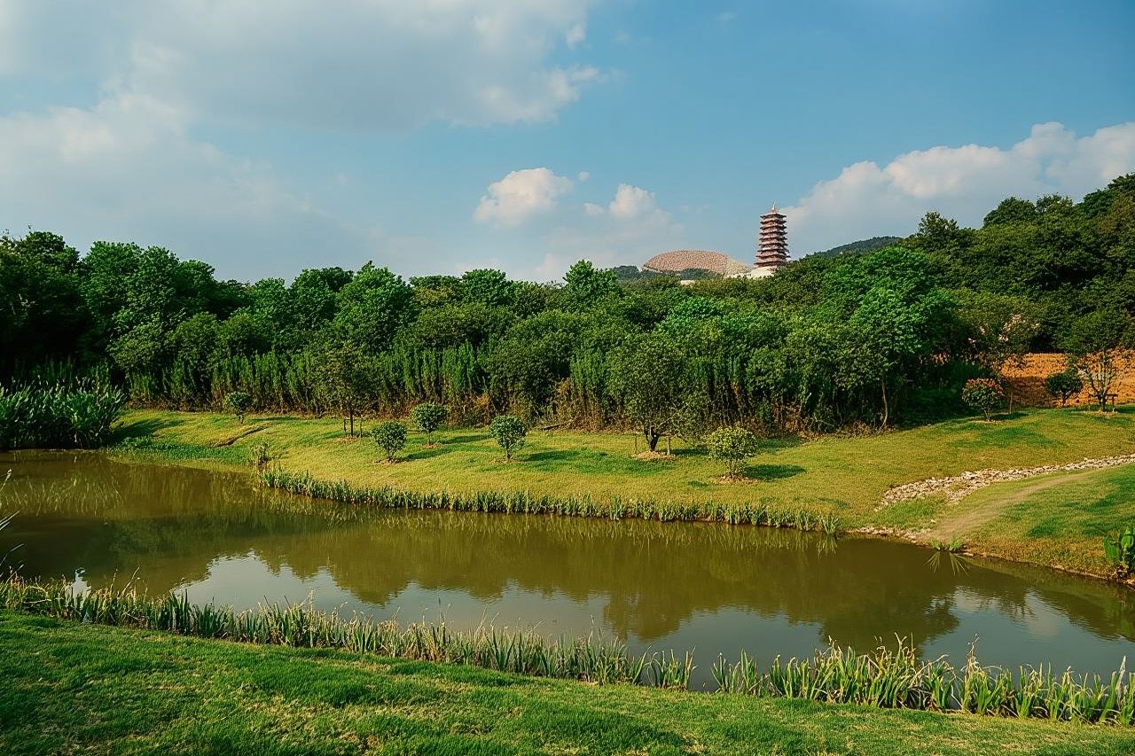 Half Day Private Tour to Niushoushan Cultural Park in Nanjing
