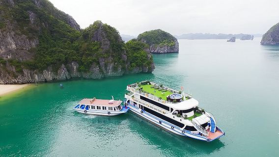 Tour du thuyền Hạ Long sang trọng trọn ngày từ Hà Nội: Bao gồm tất cả